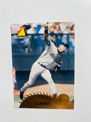 1995 PINNACLE #82 KEN CAMINITI NM-MT MLB BASEBALL CARD - Image 1 of 2