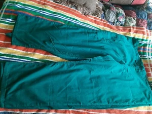 Cherokee Workwear Drawstring work Pant Tall 4101T Hunter Green Scrubs size XL - Picture 1 of 3