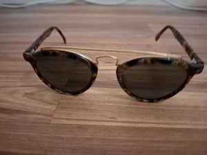RAY BAN GATSBY STYLE 8 W1523 VINTAGE SUNGLASSES - WITH LEATHER CASE & CLOTH - Picture 1 of 8