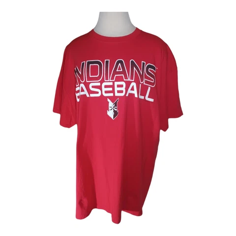 Indianapolis Indians T-shirt • Adult XL Red Graphic T-shirt Cover