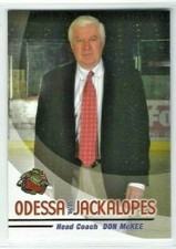 2004-05 Odessa Jackalopes (CHL) Don McKee