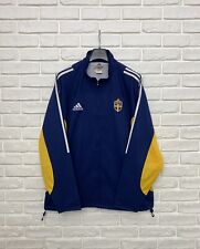 Vintage Men's Adidas Sweden Sverige Soccer Jacket Training Top Football Size L