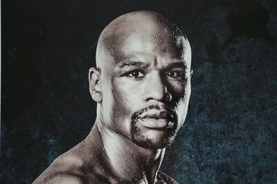 Original Floyd Mayweather Pacquiao Boxing Poster Art Proof Showtime Artwork - Image 1 of 4