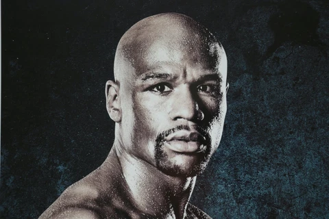 Original Floyd Mayweather Pacquiao Boxing Poster Art Proof Showtime Artwork Cover
