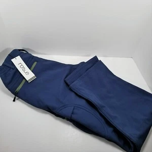 Nonwe Womens Outdoor Fleece Lined Climbing Ski Snow Pants Navy Size M 30.5 - Picture 1 of 7