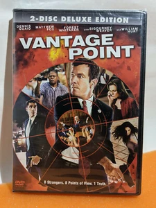 Vantage Point (DVD, 2008, Widescreen) Deluxe SEALED NEW - Imagen 1 de 2