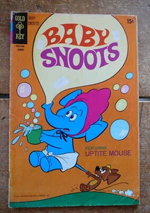 BABY SNOOTS with UPTITE MOUSE No. 1 - AUGUST 1970 - GOLD KEY COMICS - VERY GOOD - Picture 1 of 5