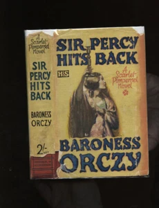 Orczy, Baroness: Sir Percy Hits Back HB/DJ early UK library edition - Picture 1 of 5