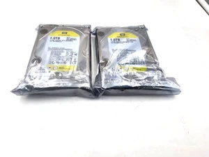 2 units WESTERN DIGITAL WD1004FBYZ Re 1 TB Internal HDD - 3.5" - SATA 6Gb/s 72K - Picture 1 of 7