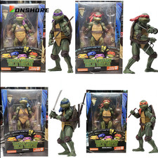 7" Ninja Turtle Action Figures Anime NECA 1990 Movie TMNT Teenage Mutant Ninja