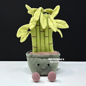 Jellycat AMUSEABLE POTTED BAMBOO Soft Plush Toy NWT RARE HTF LOVEY Cute NEW! - Picture 1 of 4