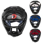 DEFY Head Guard Premium Synthetic Leather MMA Boxing Head Gear UFC Wrestling New