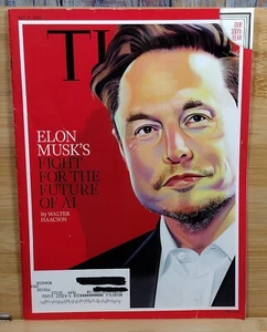 Time Magazine OCT 9, 2023 Elon Musk's Fight for the Future of AI - Picture 1 of 18