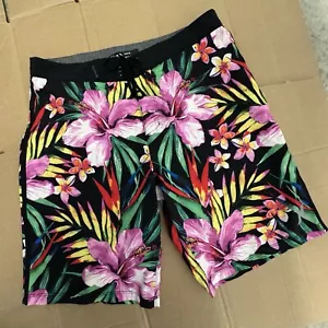 Hurley Phantom Men's Shorts 32 Tropical Floral Board Shorts Swim Trunks - Picture 1 of 5