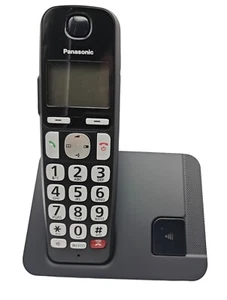 Cordless Panasonic Dect KX TGE250JTB Italienisch B-ware Ohne Akkus Telefon  - Bild 1 von 15