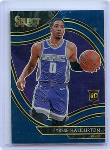  2020-21 Select Prizms Blue #289 Tyrese Haliburton