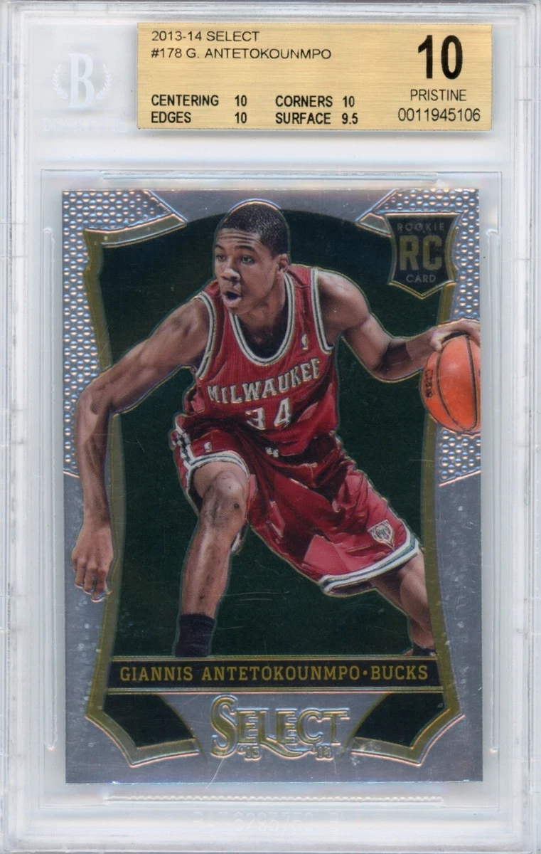 Giannis Antetokounmpo 10 Graded Basketball Rookie Sports Trading