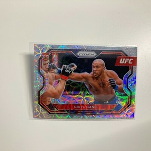 Ciryl Gane 2021 Panini Prizm UFC Premium Box Set Scope RC Rookie Card 87/99 #184