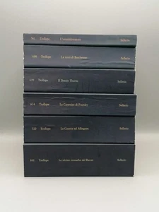 6 Libri Anthony Trollope Cronache del Barsetshire Serie Completa Sellerio - Foto 1 di 6
