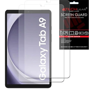 2x TECHGEAR Screen Protectors for Samsung Galaxy Tab A9 8.7" SM-X110 X115 X116 - Picture 1 of 2