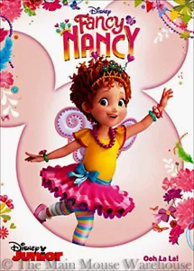 Disney Junior Fancy Nancy France Girls Glitter Musical Kids TV Show 2+ Hours DVD - Foto 1 di 2