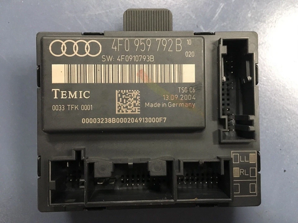 2005 2006 Audi A6 Quattro módulo de controle da porta dianteira direita do passageiro 4F0959792B - Imagem 1 de 4