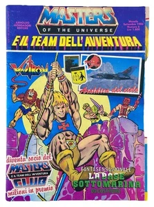 MASTERS E IL TEAM DELL'AVVENTURA MOTU MAGAZINE BRAVESTARR ISSUE 6 1986 RARE  - Picture 1 of 10