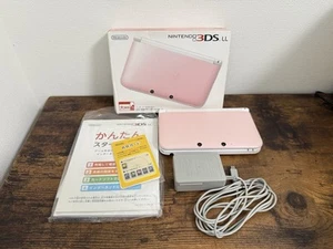 Consola Nintendo 3DS LL solo color rosa usada Japón - Imagen 1 de 9