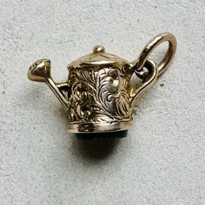 Antique Gold Watering Can Watch Fob / Wax Seal - Picture 1 of 7