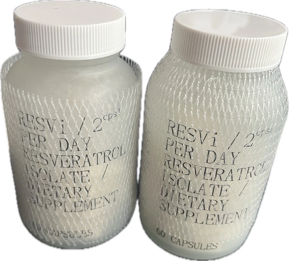 Paquete de 2 FOREVER YOUNG RESVi 600 mg Trans Resveratrol Antioxidante Suministro para 30 Días Foto 1 de 1