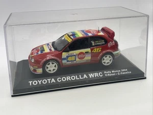 ALTAYA IXO TOYOTA COROLLA WRC MONZA RALLY ROSSI 46 2004 CAR MODEL AR39 1:43 - Picture 1 of 6