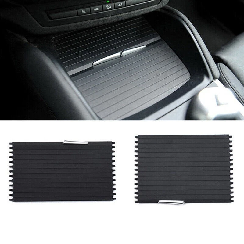 Center Console Cup Holder Roller Blind Cover for BMW X5 E70 X6 E71 E72 2007-2014 - image 1 of 4