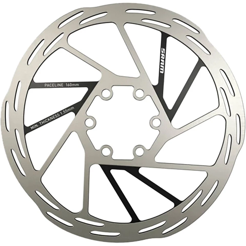 SRAM Paceline Rounded Rotor Silver, 160mm - Image 1 of 1