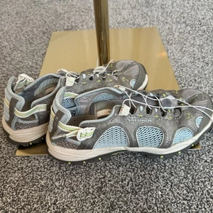 Salomon Techamphibian 3 Wasserwanderschuhe Damen 8 grau Aqua Trail Quicklace - Bild 1 von 7