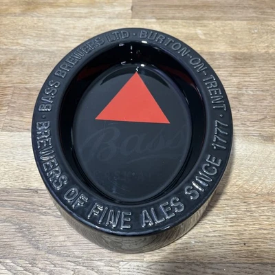 Bass Cask Ale Ceramic Ashtray Wade PDM Made In England Bar Man Cave Prop Decor - Image 1 of 4