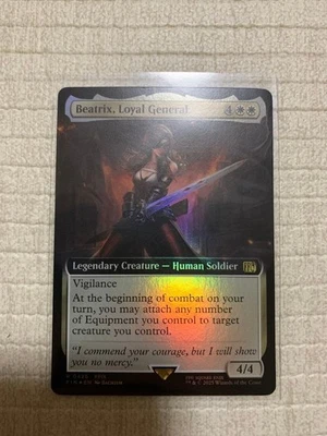 Beatrix the Loyal General Expanded Foil English Card Game Magic - Image 1 of 2