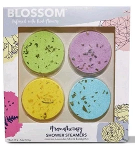 Blossom Aromatherapie Duschdampfer Badebombe Tabletten mit ätherischen Ölen - Bild 1 von 3