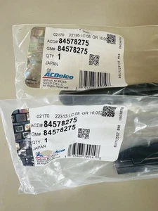 84578275 SET OF 2 GM OEM AC Delco Windshield Wiper Blade Driver Passenger Side - Bild 1 von 6