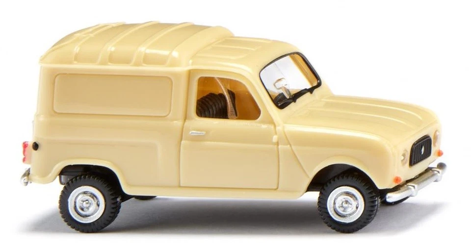 WIKING, RENAULT R4 camionnette  ivoire, échelle 1/87, WIK022505 - Photo 1/1