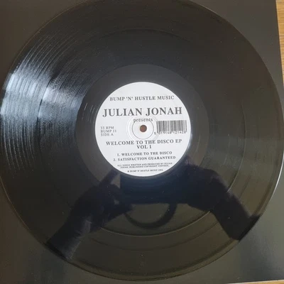 Julian Jonah – Welcome To The Disco EP Vol 1 Bump 'N' Hustle 1992 12” - Image 1 of 4