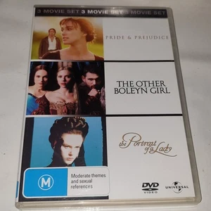 Pride & Prejudice / The Other Boleyn Girl / The Portrait of a Lady - 3 DVD Set - Picture 1 of 2