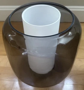 SYMFONISK Glass Lampshade for Sonos Speaker Lamp Base Glass/Dark 904.947.47 - Picture 1 of 3