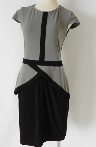 UNDERCOVER Abito Victoria's Secret maglia cappuccio manica colorblock pannelli mini taglia XS