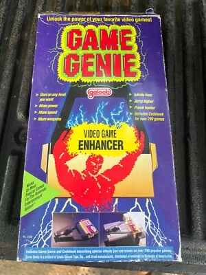Nintendo NES Game Genie Gold - Complete In Box - Image 1 of 4