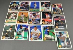 1993 Donruss MLB Pittsburgh Pirates Baseball Trading Cards - Your Choice