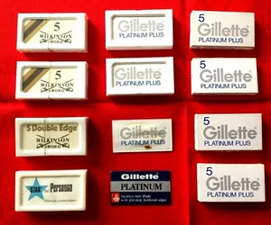 6 confezioni GILLETTE PLATINUM 5 Lame + 3 di WILKINSON + 1 di STAR by PERSONNA - Foto 1 di 8