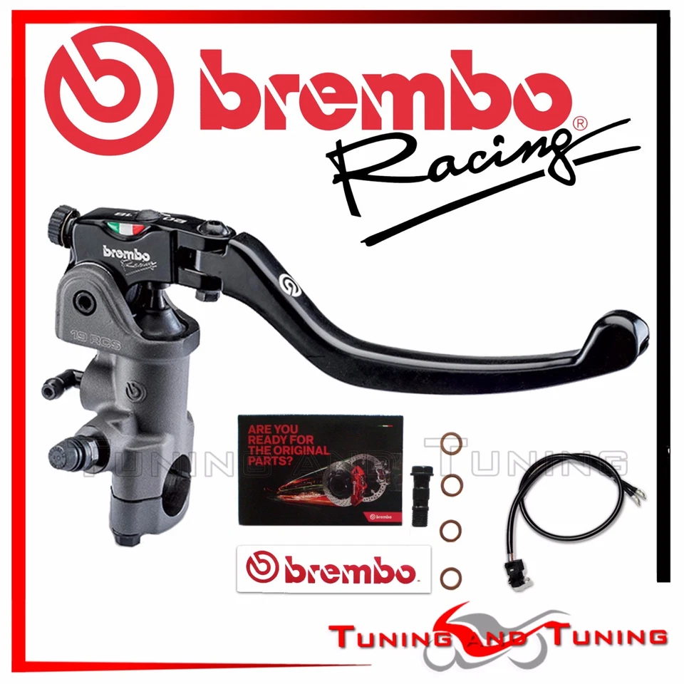 Bomba de freno delantero radial Brembo RCS 19 x20x18 PARA TRIUMPH DAYTONA 650 - Imagen 1 de 1