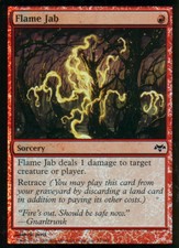 Flame Jab Foil | NM | Eventide | Magic MTG