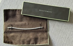 Ross-Simons Tennisarmband mit Box funkelnd CZ 7,5" - Bild 1 von 7