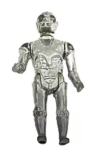 Star Wars Action Figure Silver Death Star Droid 1978 BFP Rara No Acc Vintage - Foto 1 di 6